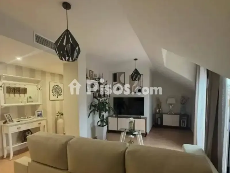 Living Room - Spacious Attic Flat with Balcony in Mancha Real
