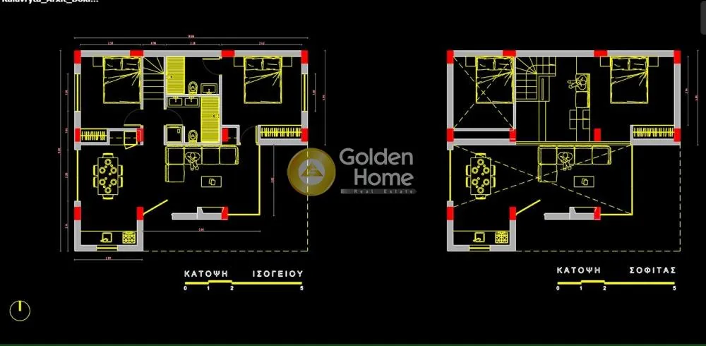 Plan - Modern Villa with Mountain View in Kalavryta