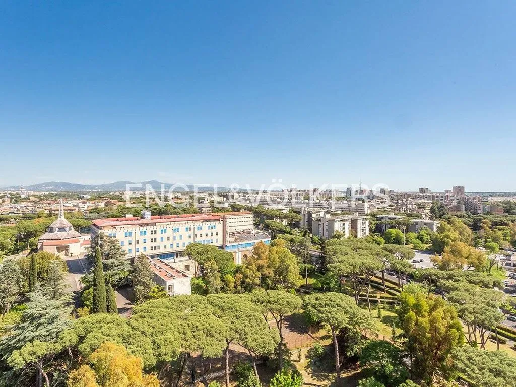 Vista aerea - Luxury Offices with Panoramic View in Rome