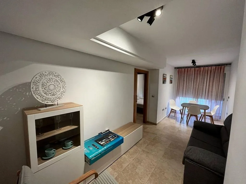 Living Room - Apartment with Balcony in El Ranero
