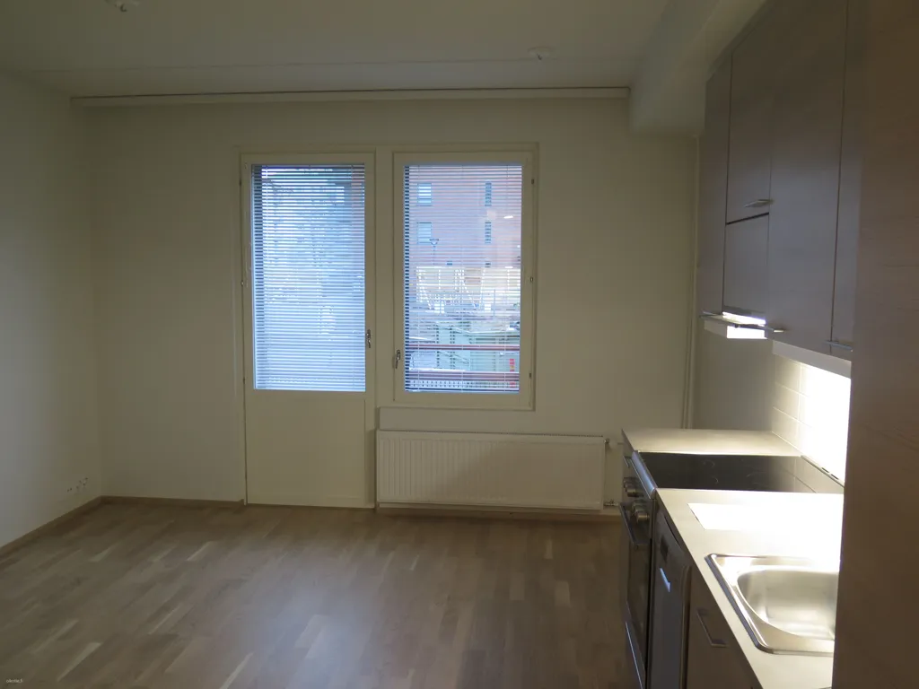 Cuisine - Modern Studio Flat with Balcony in Lahti Centre