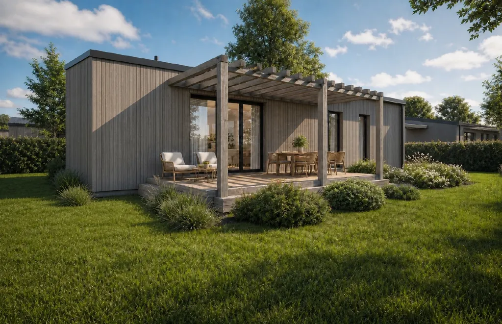 Contemporary Ecohouses in Bletterans