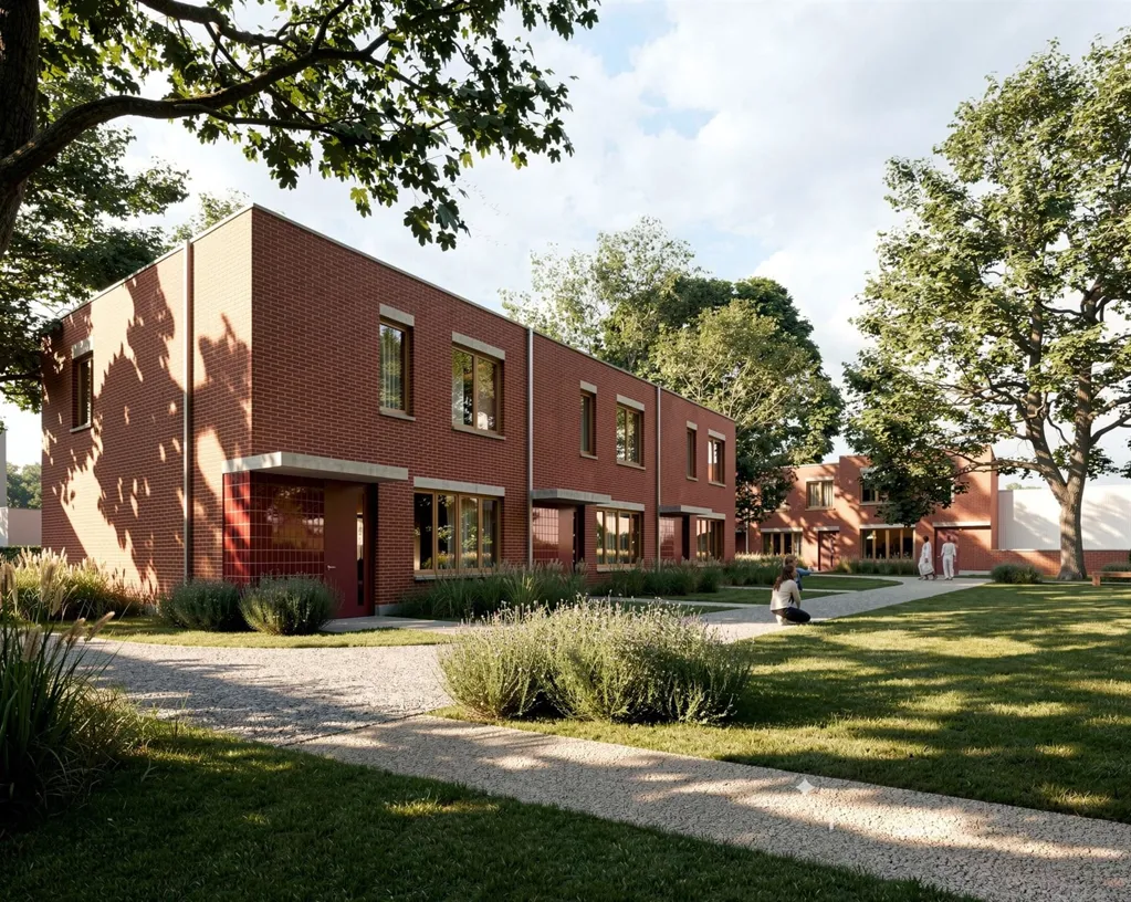Garden - Newly Built House with Garden in Borsbeek