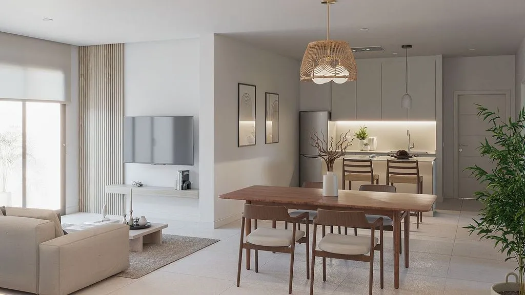 Söögituba - New Flat with Air Conditioning in Palma Centre