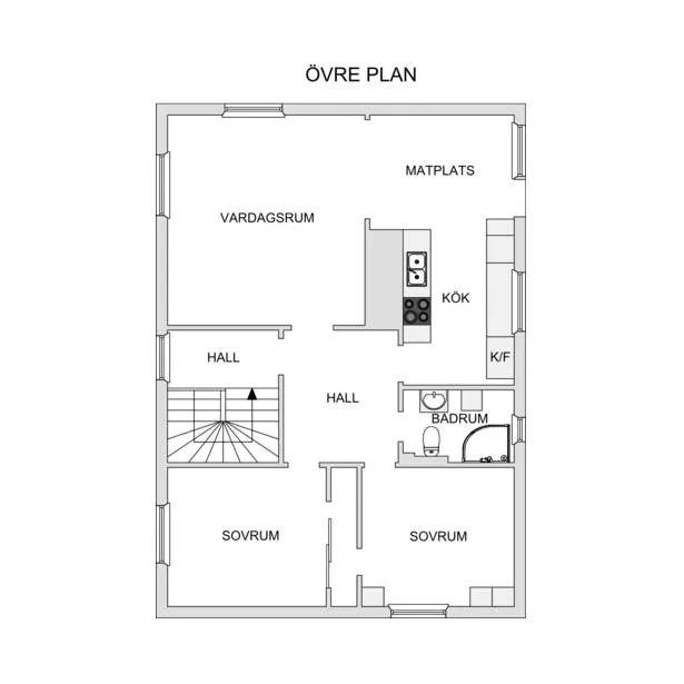 Plan - Villa with Pool in Aröd, Västra Götaland