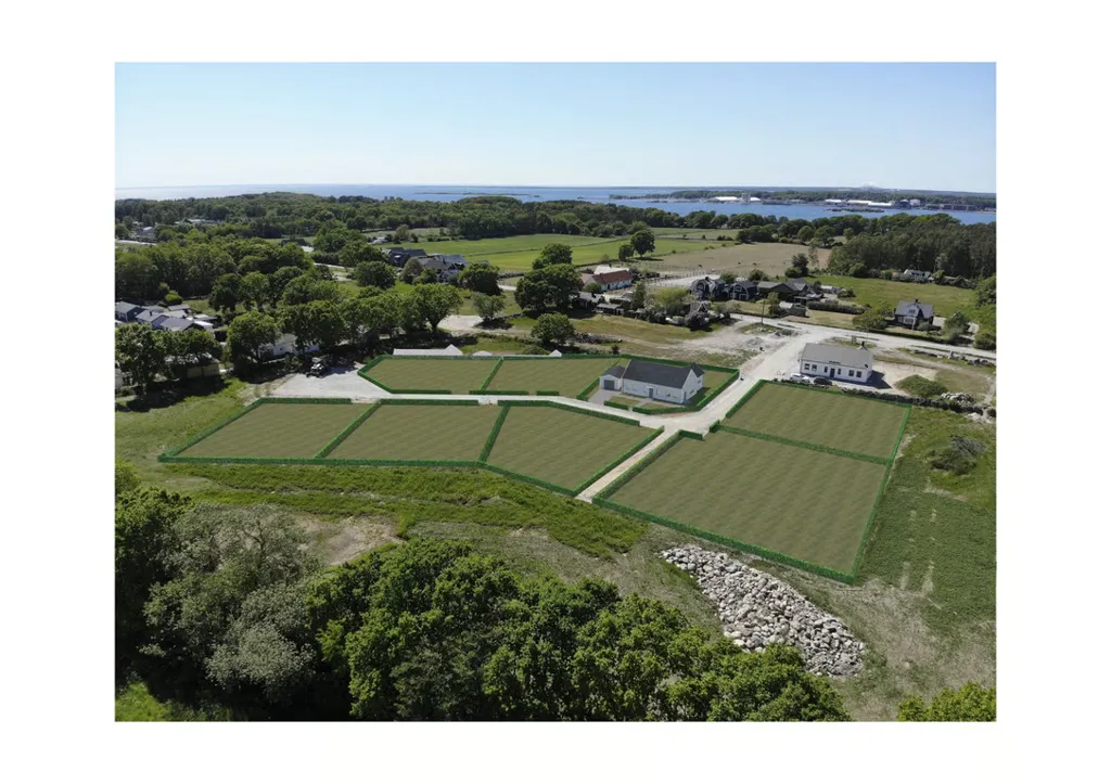 Õhuvaade - Plot for Customised Villa near Siretorp Coast