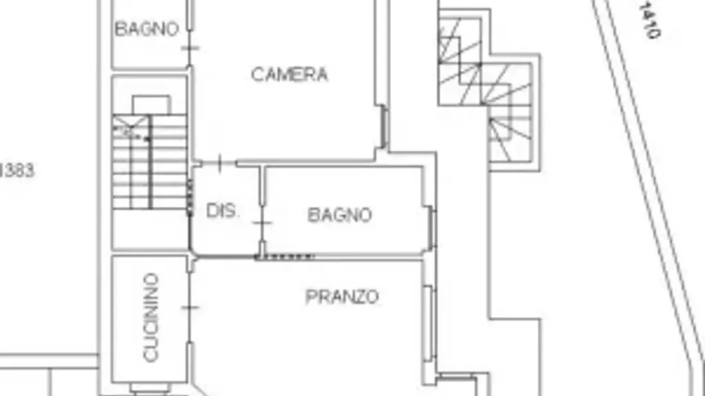 Plan - Terraced Villa with Garden in Givoletto