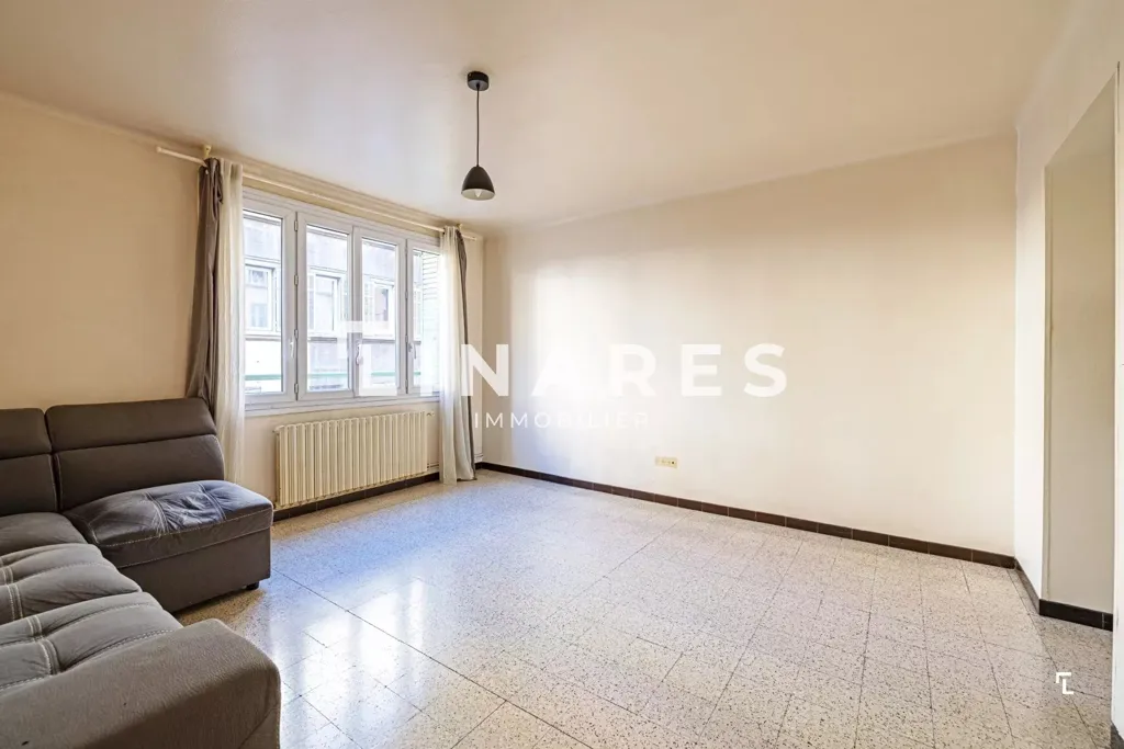 Séjour - Appartement T4 avec Loggia dans le 13ème arrondissement