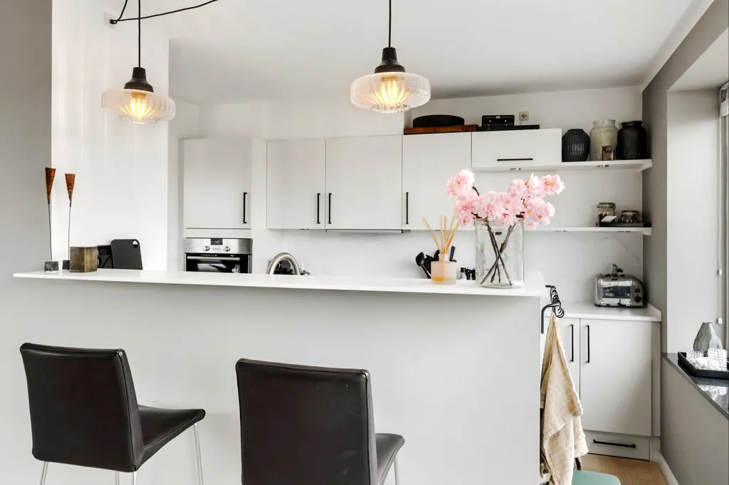 Köök - Apartment with Garden in Hellerup