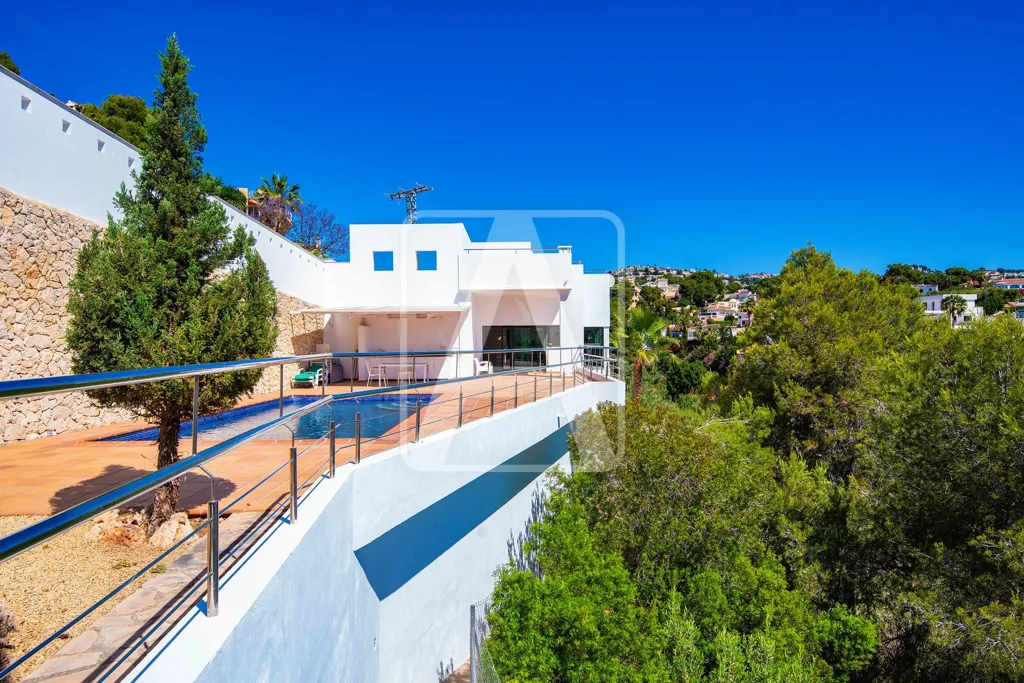Piscine - Villa with Sea View in Benissa