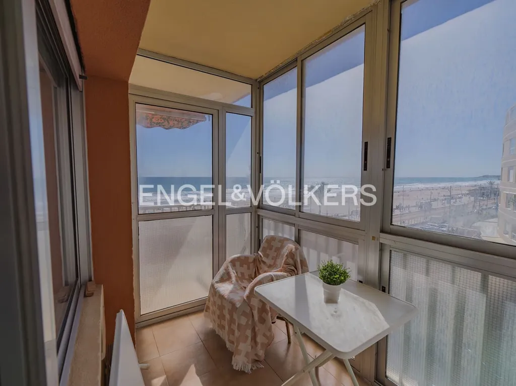 Balcony - Beachfront Apartment with Sea View in El Campello