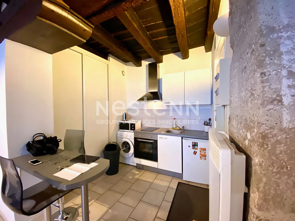 Cucina - Furnished Studio with Courtyard in Blois Centre
