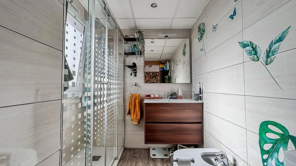 Salles de bain - Apartment with Pool in Montbrió del Camp
