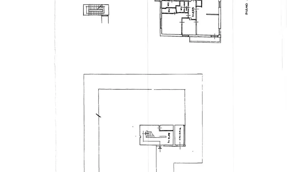 Floor Plan - Restoration-Ready Apartment with Balcony in Pontedera