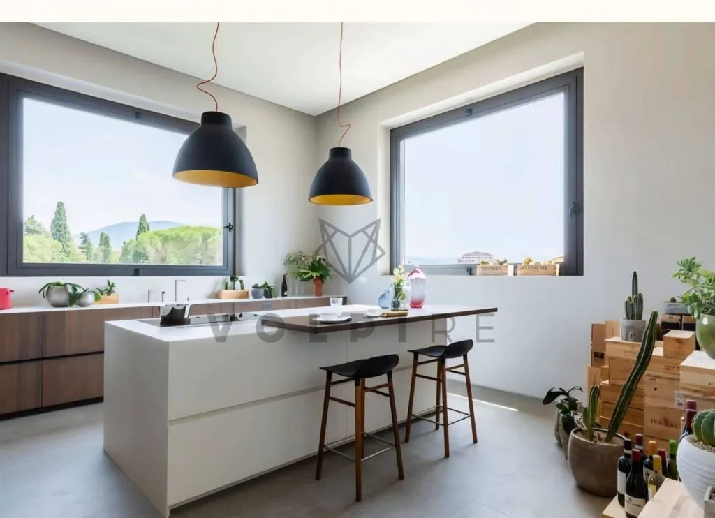 Cuisine - Luxury Penthouse with Panoramic View in Bastia Umbra
