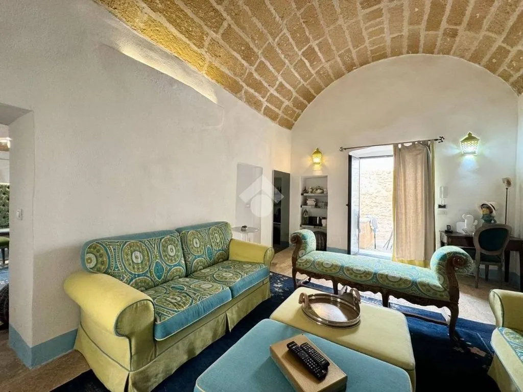 Living Room - Luxury House with Panoramic Terrace in Gallipoli