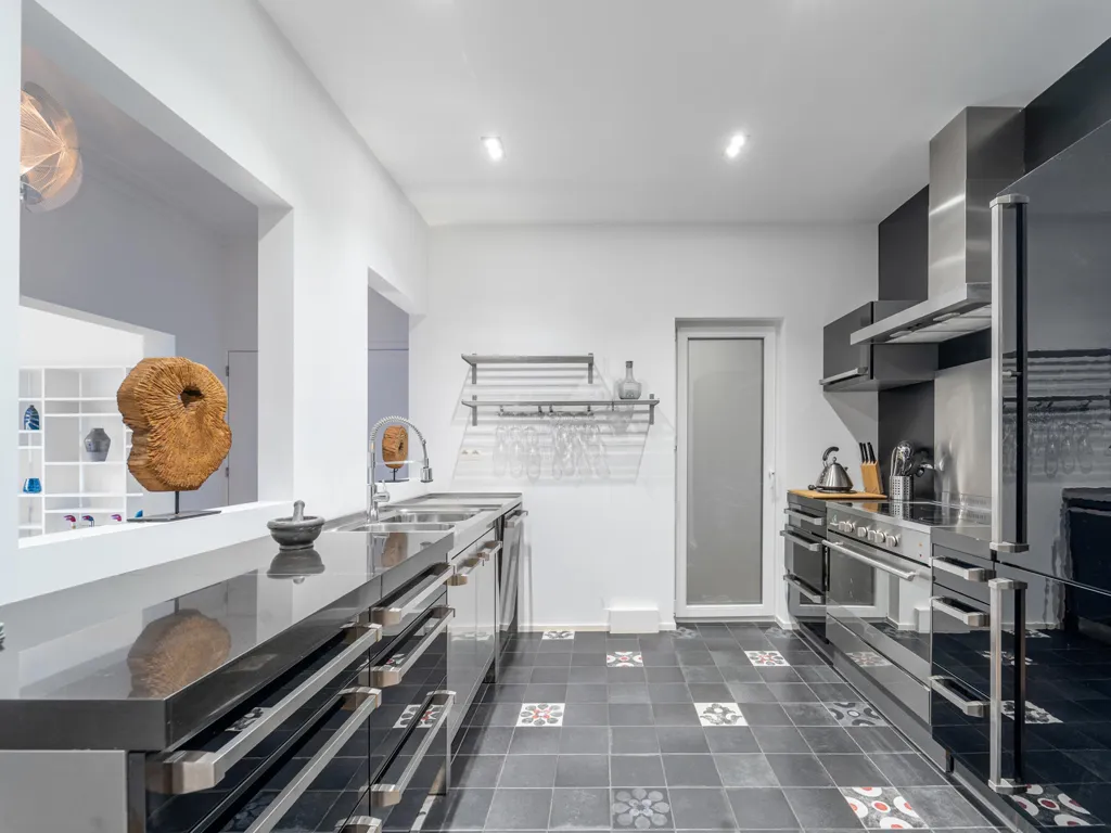 Cuisine - Appartement Moderne avec Terrasse à Ixelles