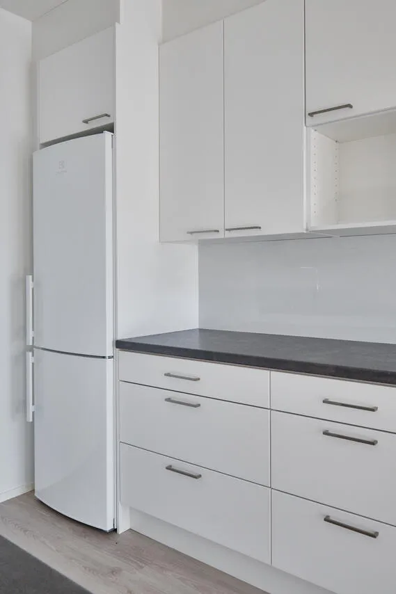 Kitchen - Comfortable Flat with Balcony in Järvenpää Centre