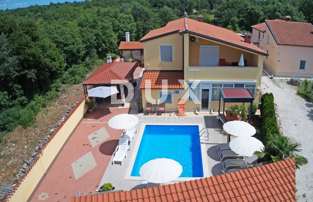 Õhuvaade - Apartment House with Pool in Istra, Poreč