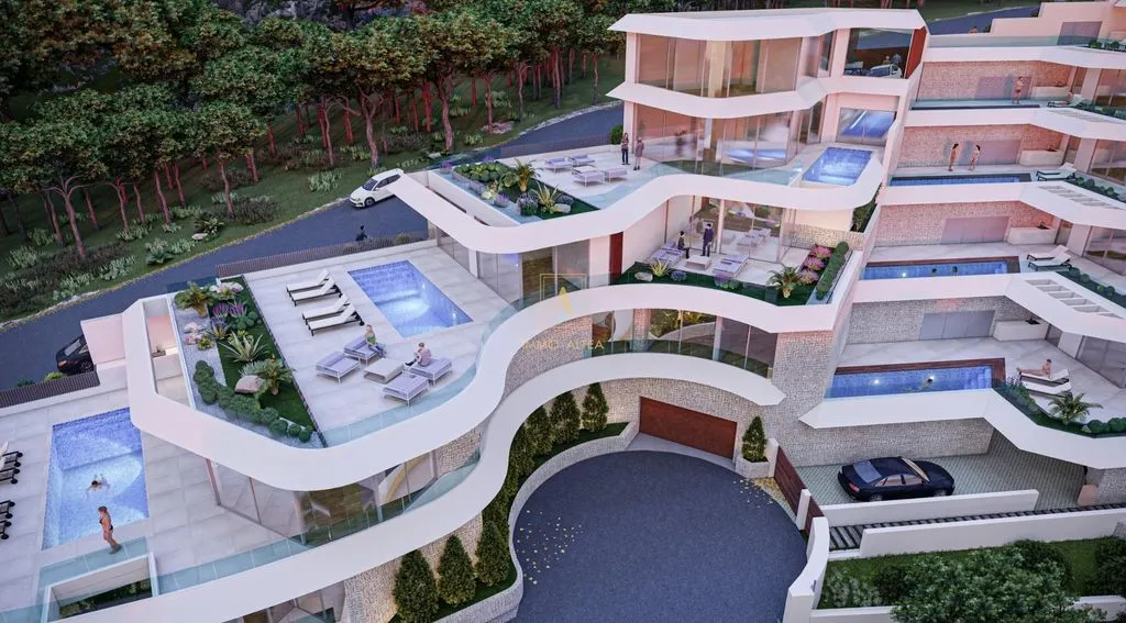 Vue aérienne - Luxury Beachfront Apartments in Calpe