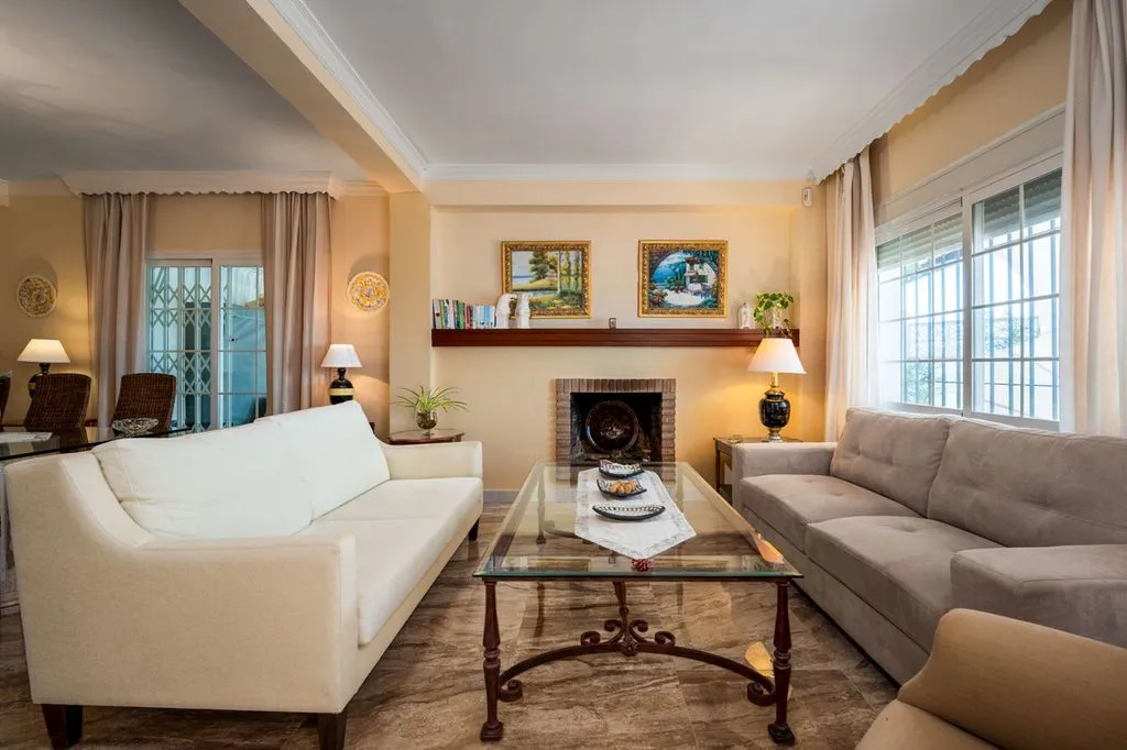 Séjour - Beachfront Villa with Sea View in Marbella East