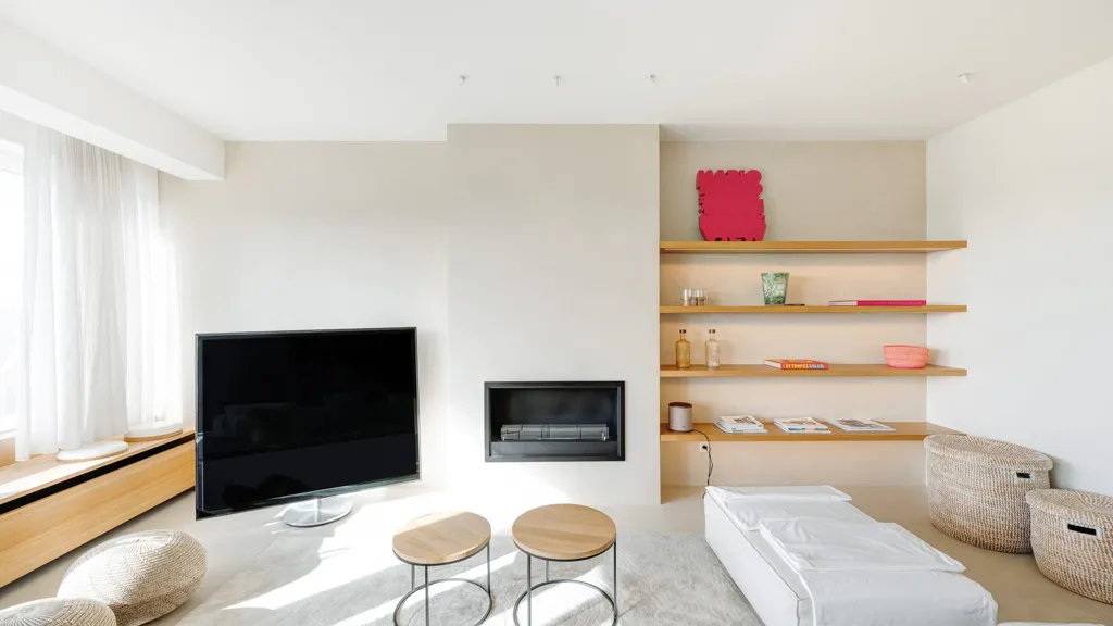 Séjour - Appartement Rénové avec Vues Panoramiques à Zoute