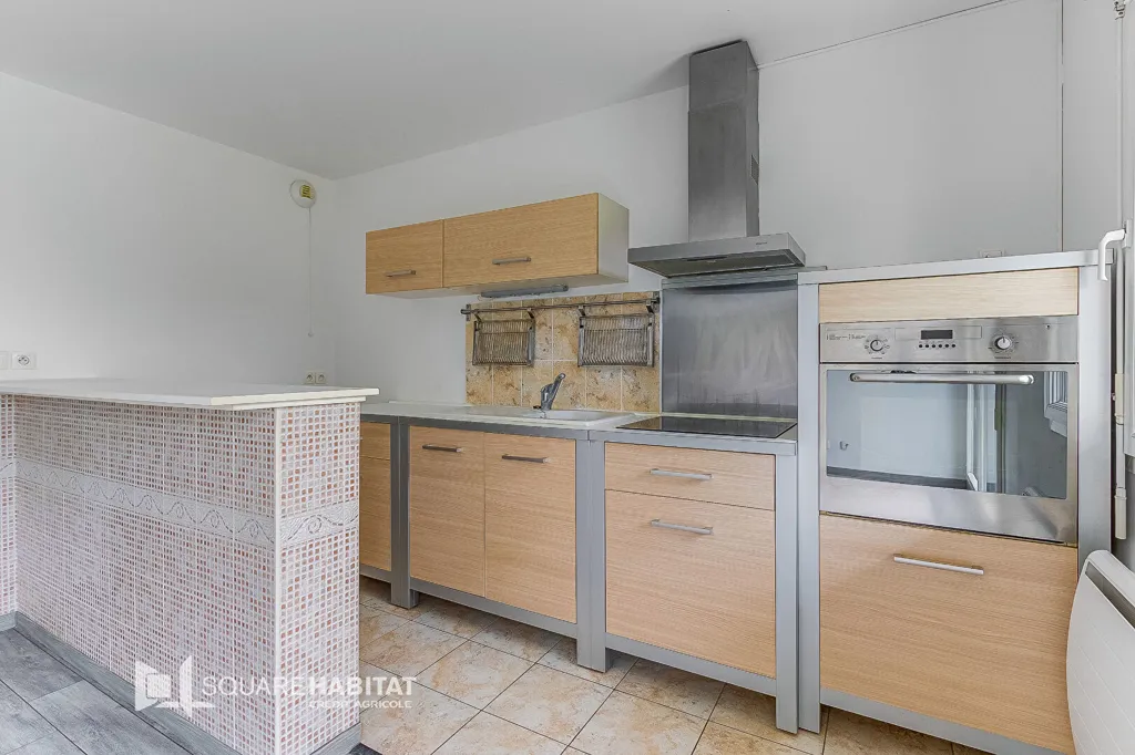 Cuisine - Appartement rez-de-chaussée avec terrasse à Saint-André-lez-Lille