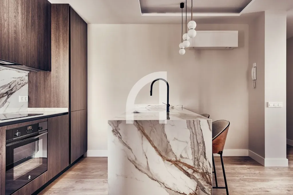 Köök - Furnished Flat with Lift in Madrid