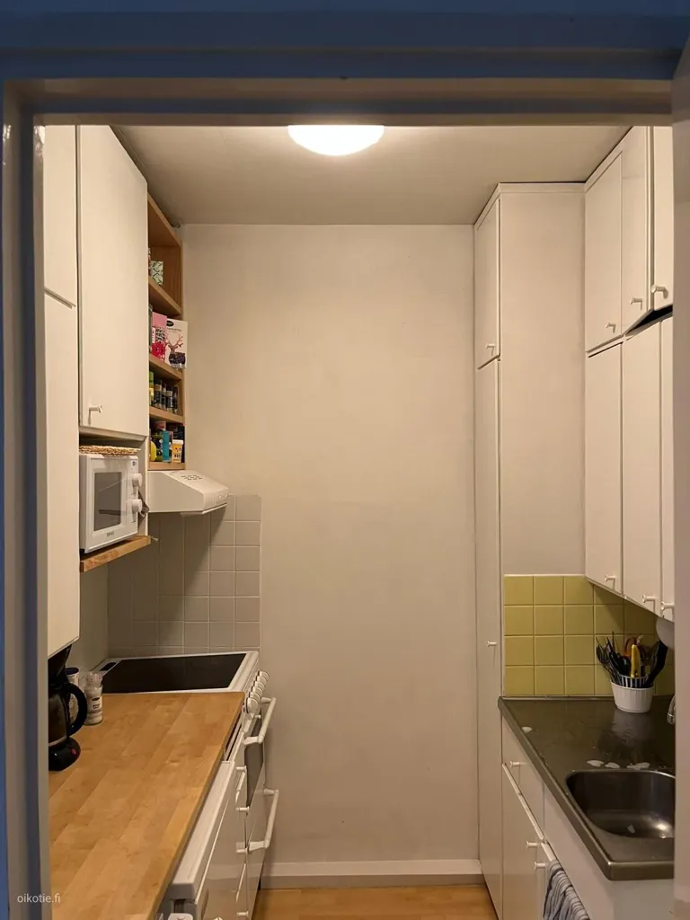 Köök - Studio Flat with Kitchenette in Eastern Centre, Turku