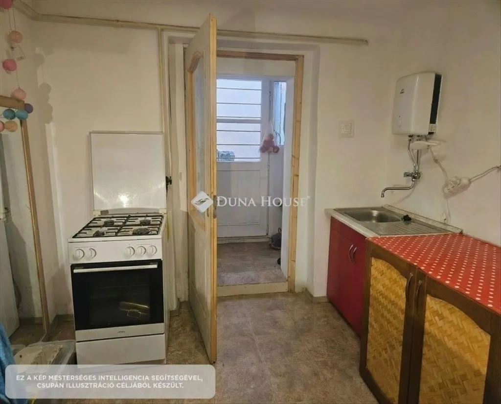 Köök - Quiet Flat with Garden in Budapest XV