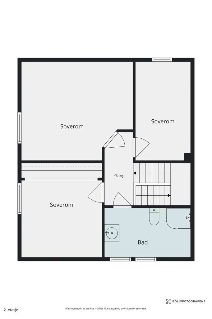 Planimetria - Semi-detached House with Garden in Andebu