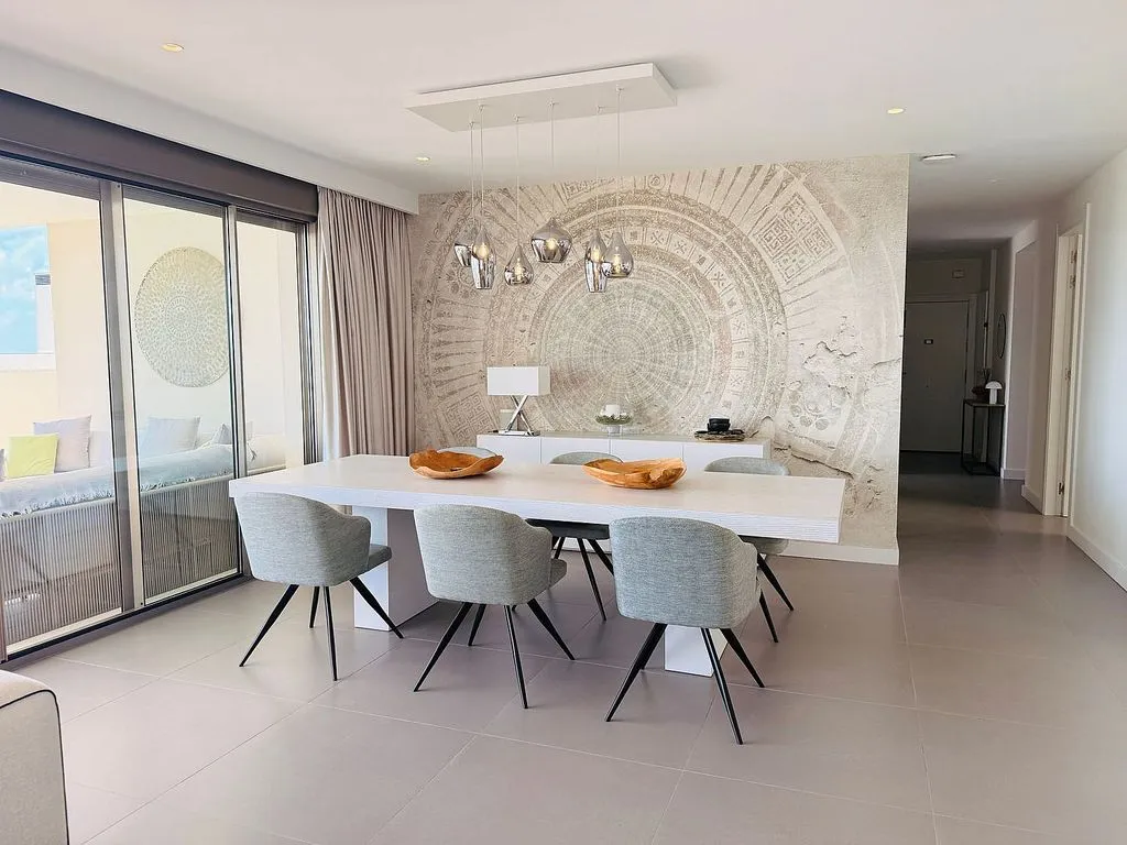 Söögituba - Contemporary Flat with Sea View in Estepona