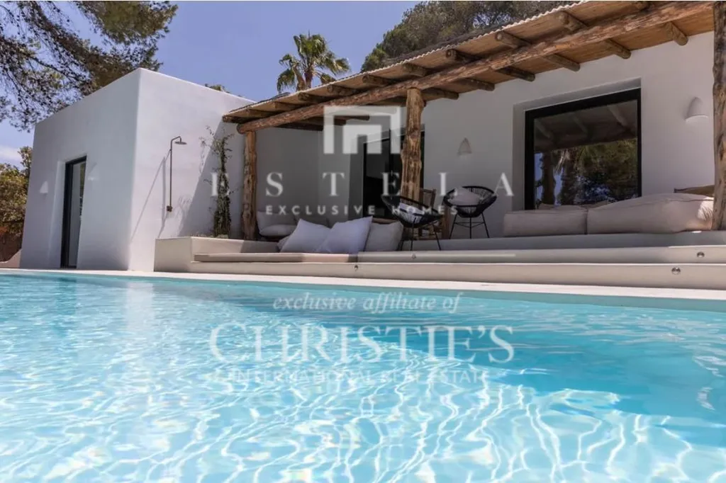 Piscine - Contemporary Villa with Pool in Cala Conta, Ibiza