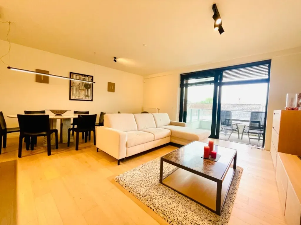 Séjour - Appartement moderne avec terrasse à Deinze