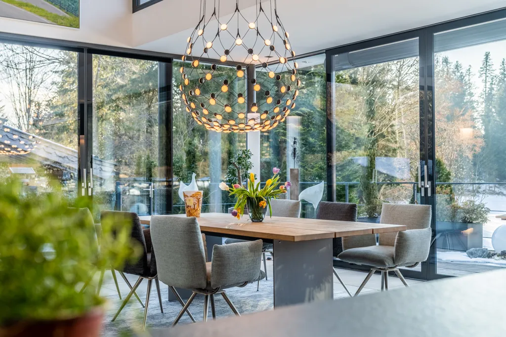 Sala da pranzo - Chalet with Private Pool in Rettenschöss