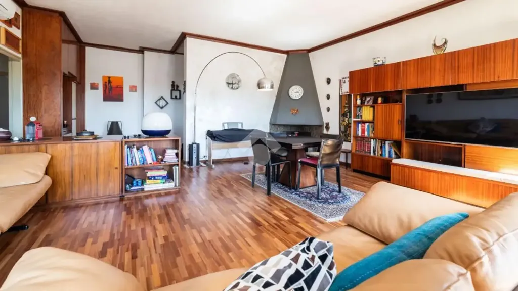 Séjour - 3-Bedroom Apartment with Balcony in Cesenatico