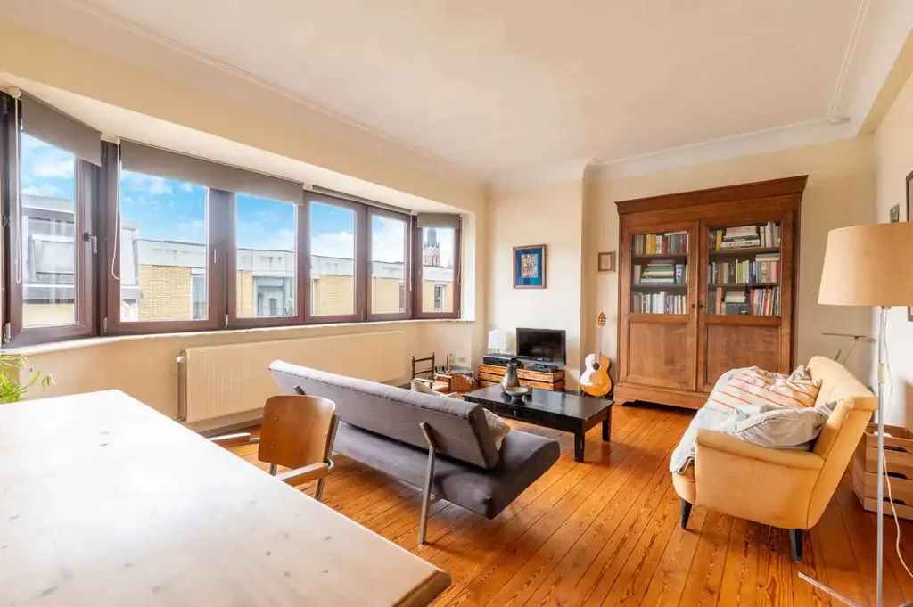 Séjour - Appartement Lumineux avec Terrasse à Antwerpen