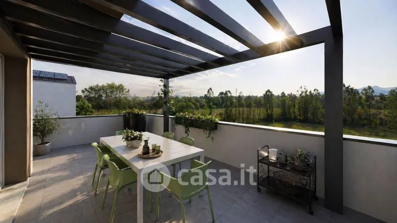 Terrass - Newly Built Triplex with Private Garden in Torri di Quartesolo