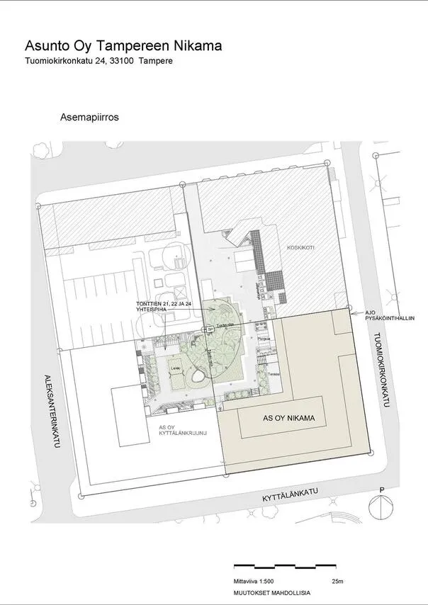 Plan - Appartement 2 pièces à Tampere