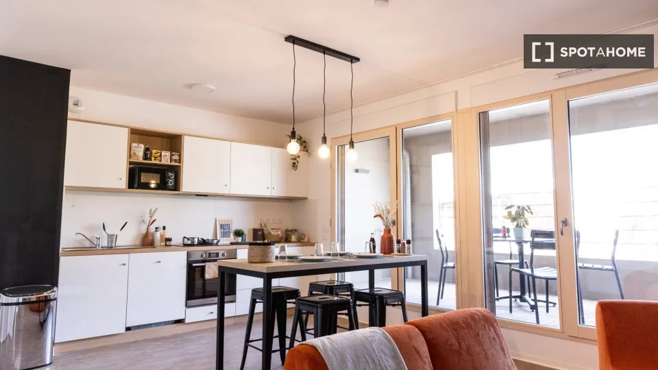 Köök - Shared Flat with 5 Rooms in Moncada