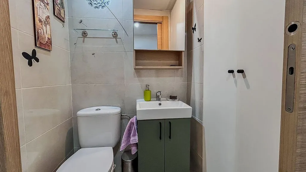 Salles de bain - Apartment with Pool in Montbrió del Camp