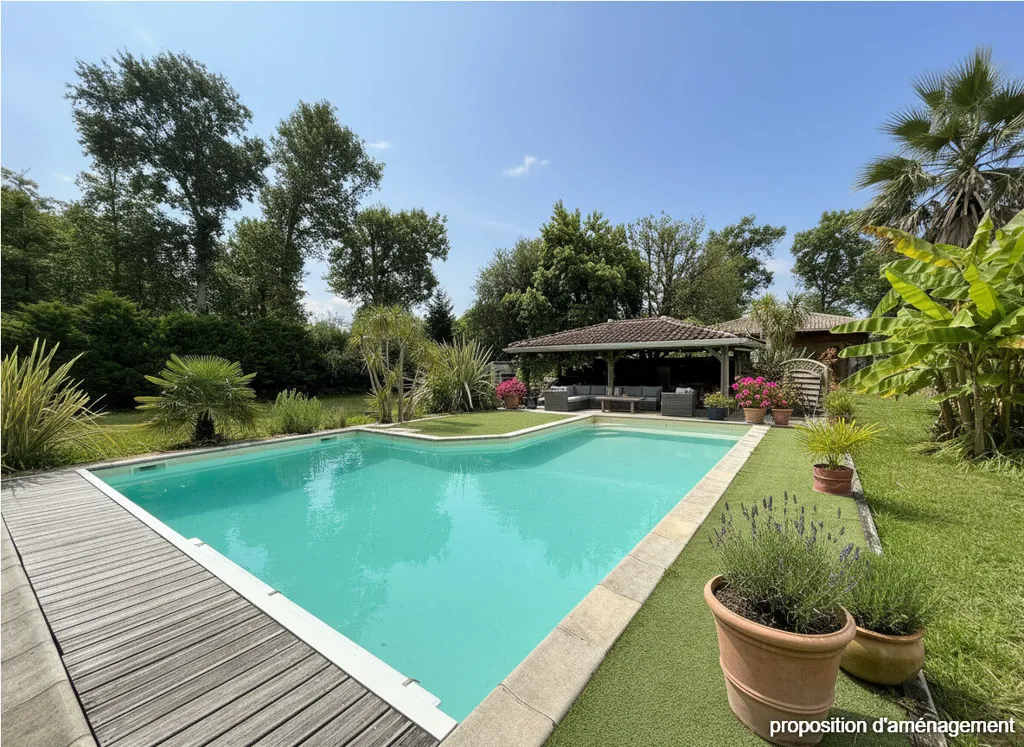 Piscine - Maison à Rénover avec Piscine à Bénesse-Maremne