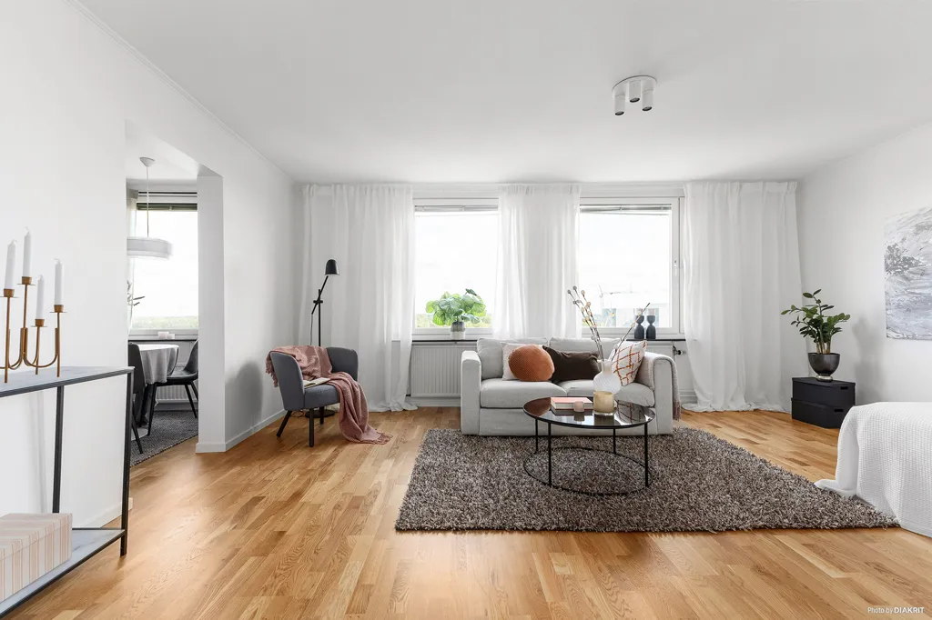 Elutuba - Modern Flat with Panoramic View in Järfälla