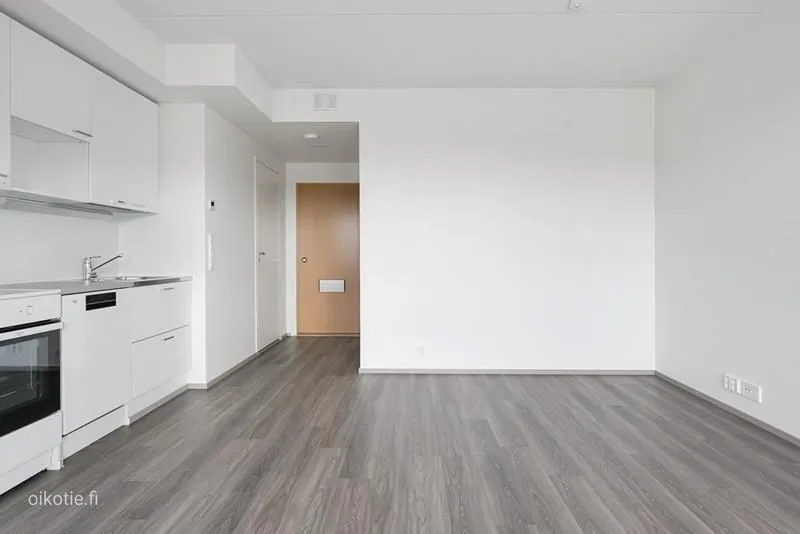 Köök - Modern Apartment with Glazed Balcony in Espoo