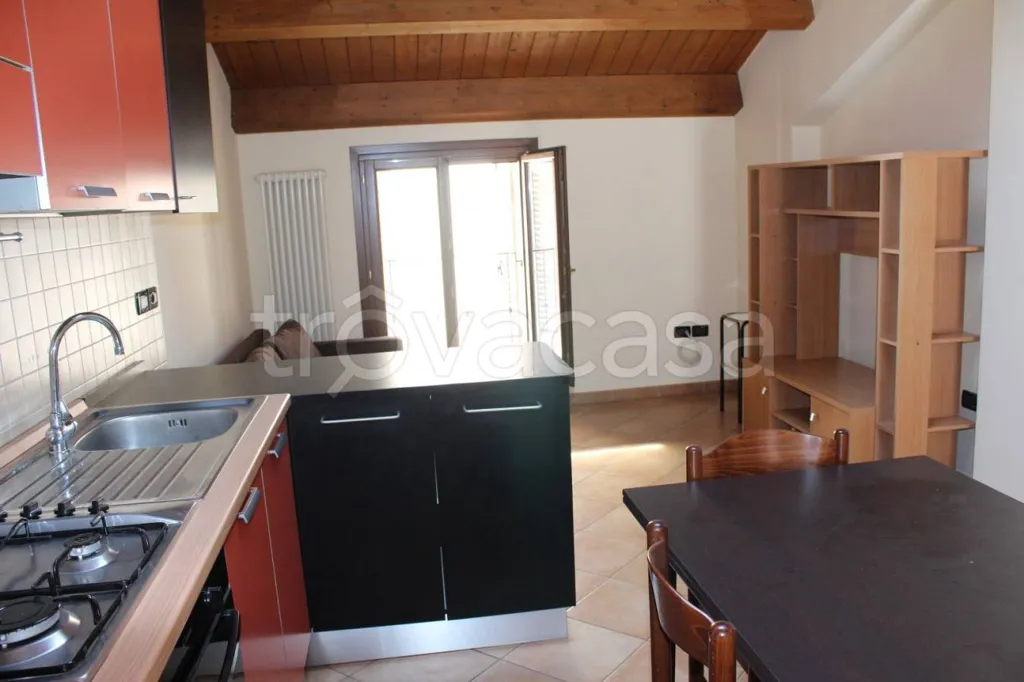 Cuisine - Mansard Apartment with Terrazzo in Lugo