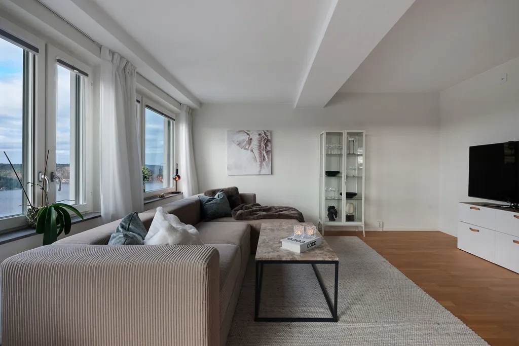 Soggiorno - Luxury Flat with Byfjorden View in Uddevalla