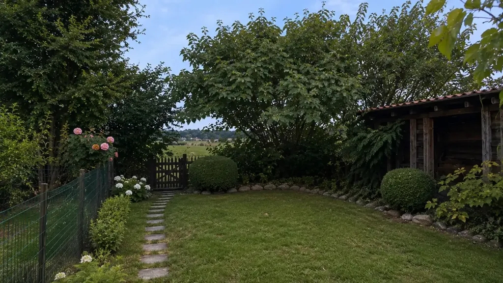 Garden - Spacious Apartment with Private Garden in Druento