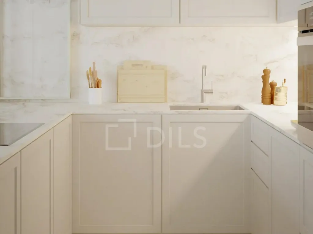 Cuisine - T1 Apartment with Balcony in Porto