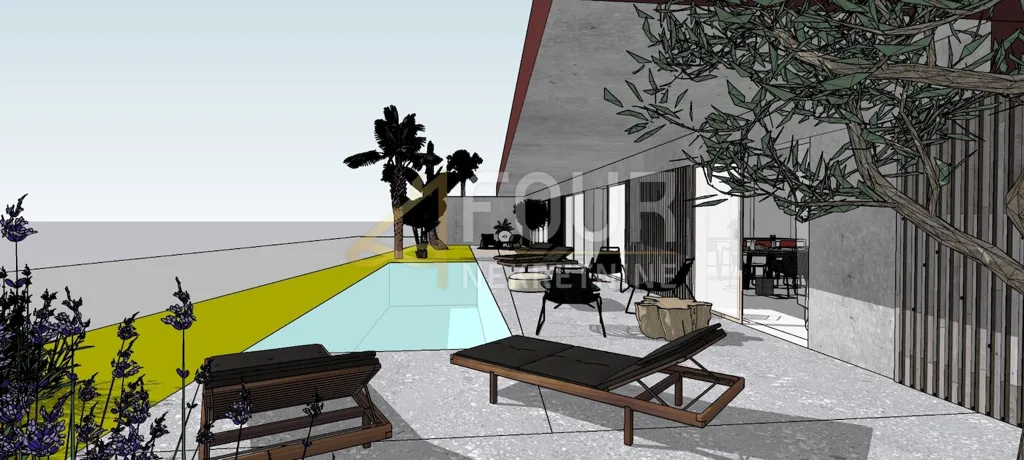 Luxury Villa with Pool and Sea View in Novalja