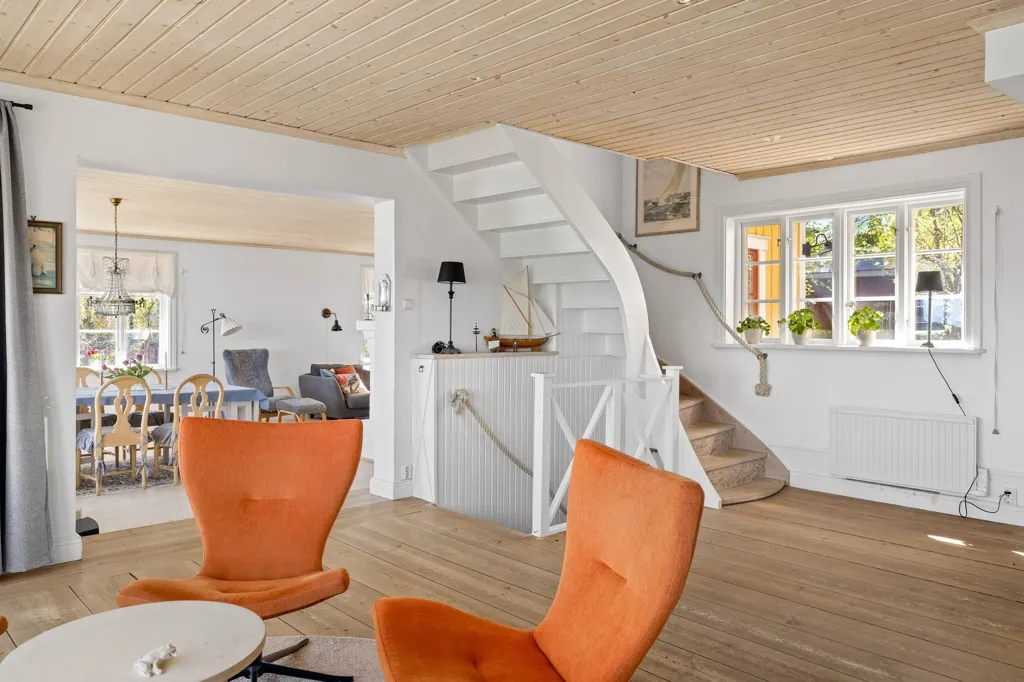 Séjour - Seafront Villa with Panoramic Views in Österåker